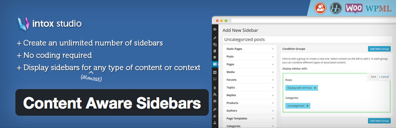 Best WordPress Plugins: content-aware-sidebars